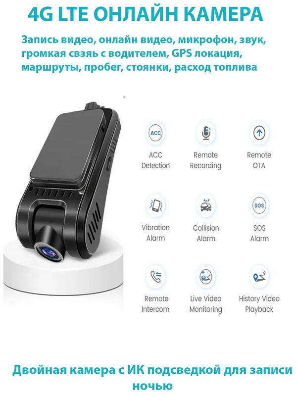 Установка GPS с двойной камерой по Ташкенту