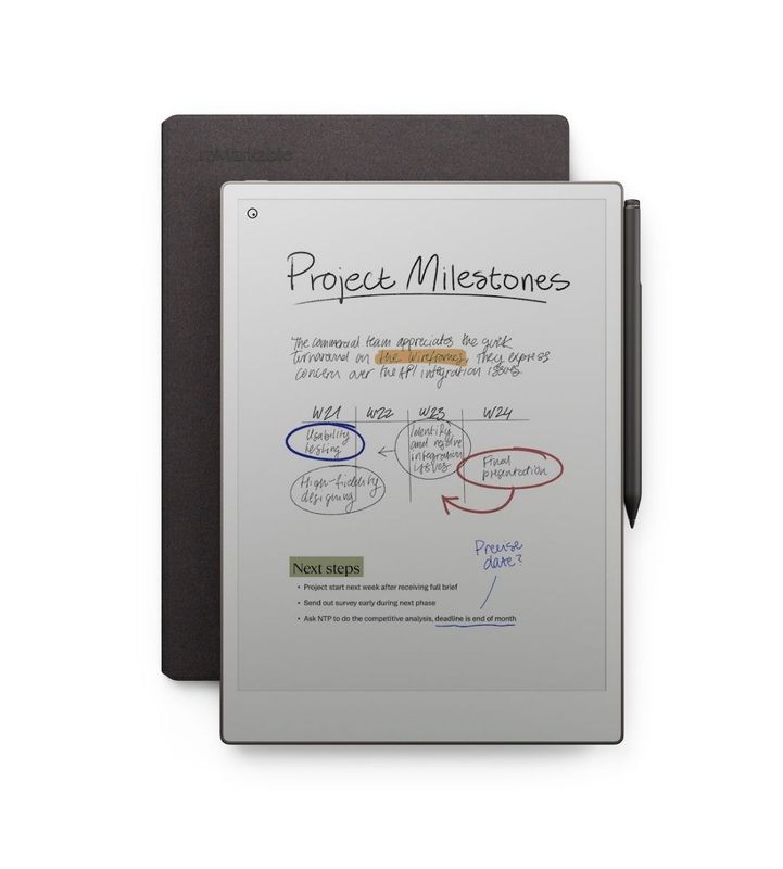 ReMarkable Paper Pro + Marker Plus + Book Folio (Mosaic Weave)