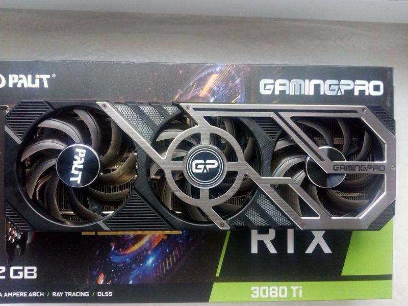 Продаётся RTX 3080Ti Palit Gamingpro 12gb Продаётся RTX 3080Ti Palit Gamingpro 12gb