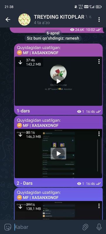 Treyding darslik kitop strategiyalar bor noldan organaman deganlar Treyding darslik kitop strategiyalar bor noldan organaman deganlar