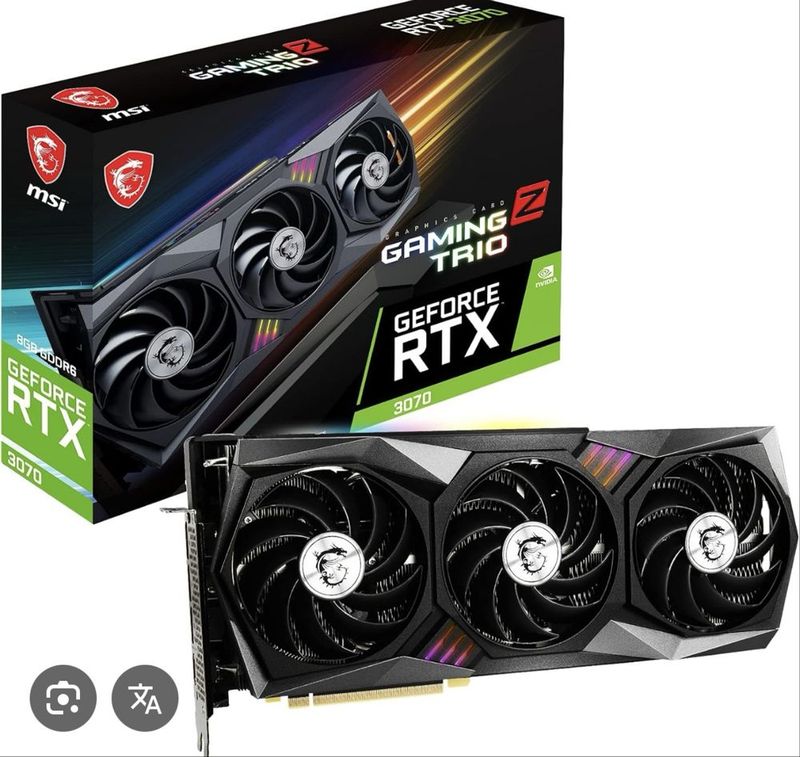 Видеокарта RTX 3070