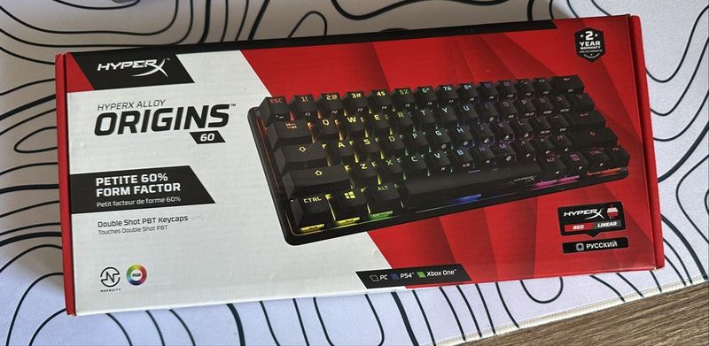 Клавиатура hyperx alloy origins 60 Клавиатура hyperx alloy origins 60