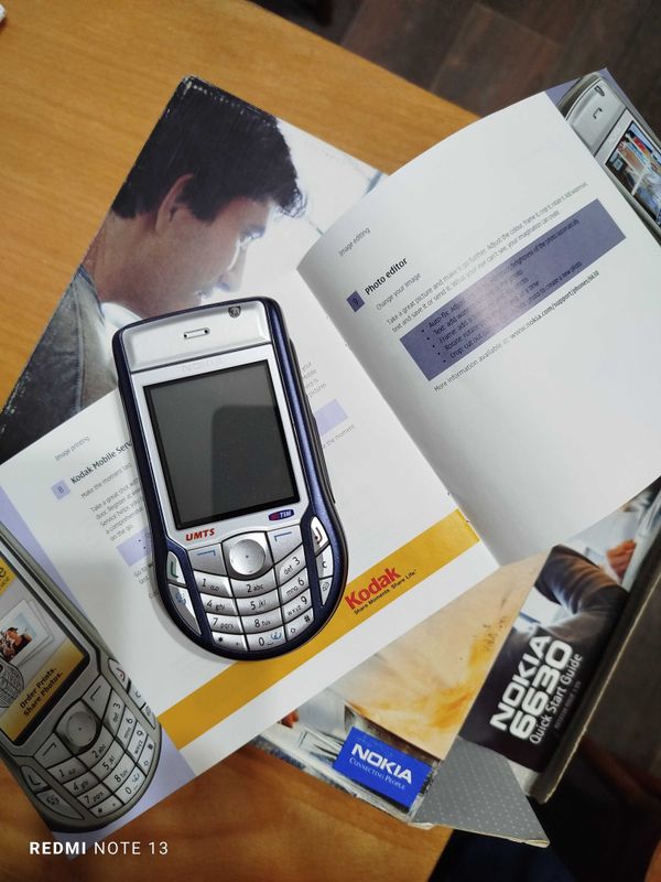 Nokia 6630 made in finland