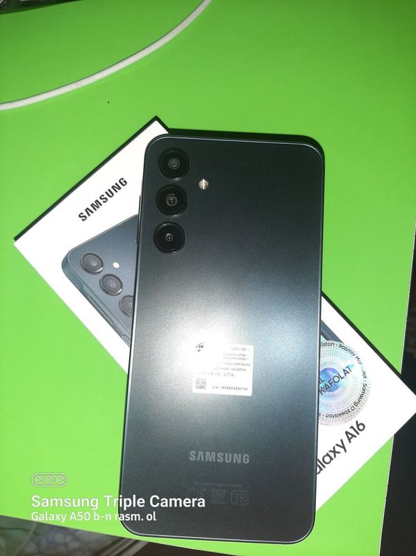 Samsung A16 Yangi 10 gunlik telefon