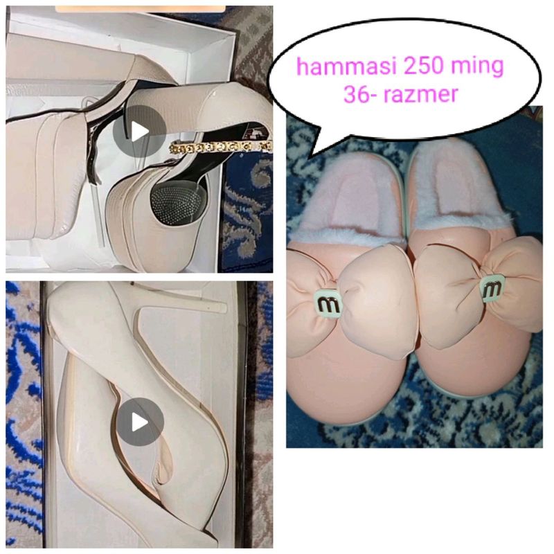 36- razmer ayollar oyoq buyumi alohida sotilmaydi