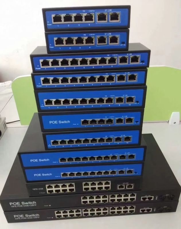 Poe Switch для видеонаблюдение