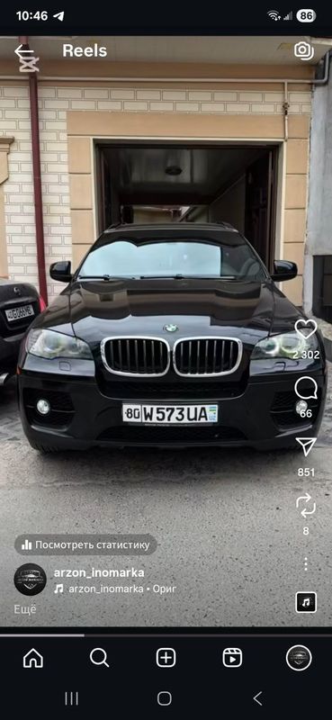 Bmw x6 sotuda 3.5 Bmw x6 sotuda 3.5
