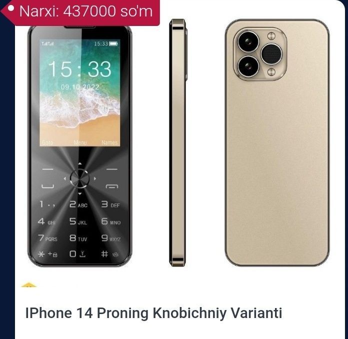 iPhone Pro Knopkali varianti. .