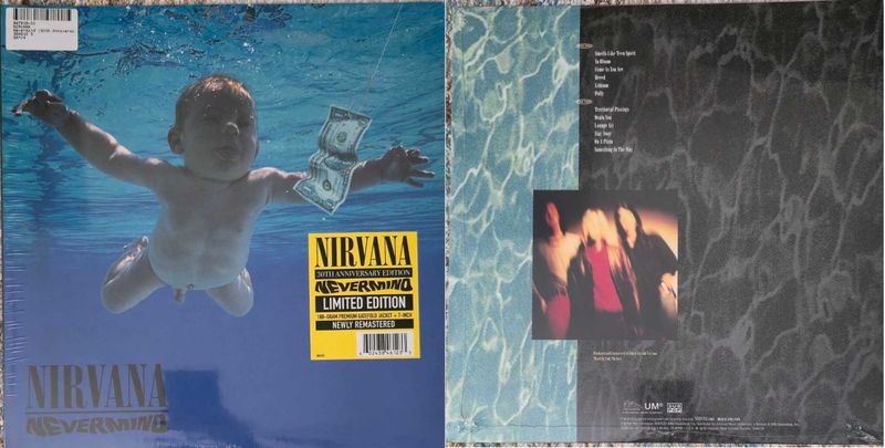 Nirvana – Nevermind (2LP-180 g.) +1мини (7", 45 RPM)