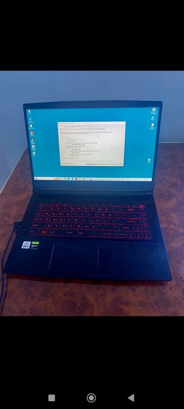 Ноутбук MSI GF63 Thin 10SC сотилади Ноутбук MSI GF63 Thin 10SC сотилади