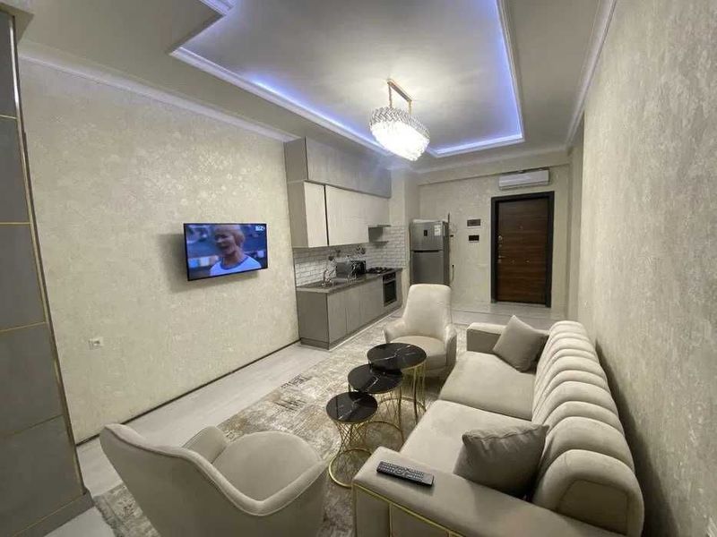 Ташкент Сити ЖК "Gardens residence" 2/4/8, ЕВРОРЕМОНТ, 46м2