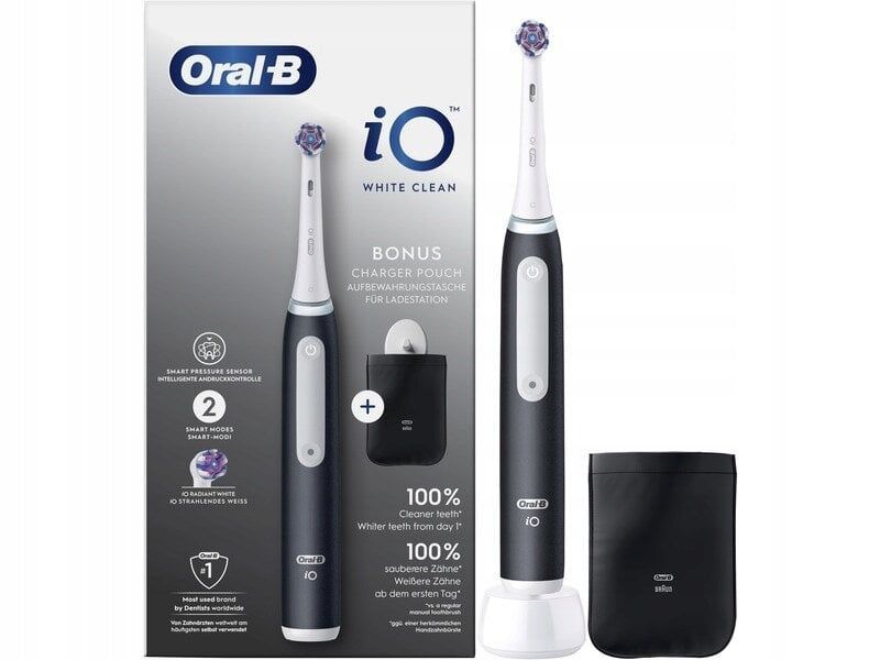 Электрическая зубная щетка Oral B io White Clean