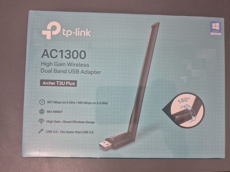 Tp-link AC1300 Archer T3U Plus (Wi-Fi USB Adapter) Tp-link AC1300 Archer T3U Plus (Wi-Fi USB Adapter)