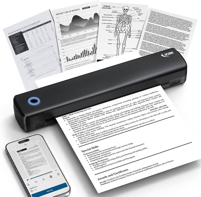 Mini printer A4 Format