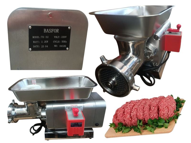 Промышленная мясорубка BASFOR TK-32 (2200 Вт) Промышленная мясорубка BASFOR TK-32 (2200 Вт)