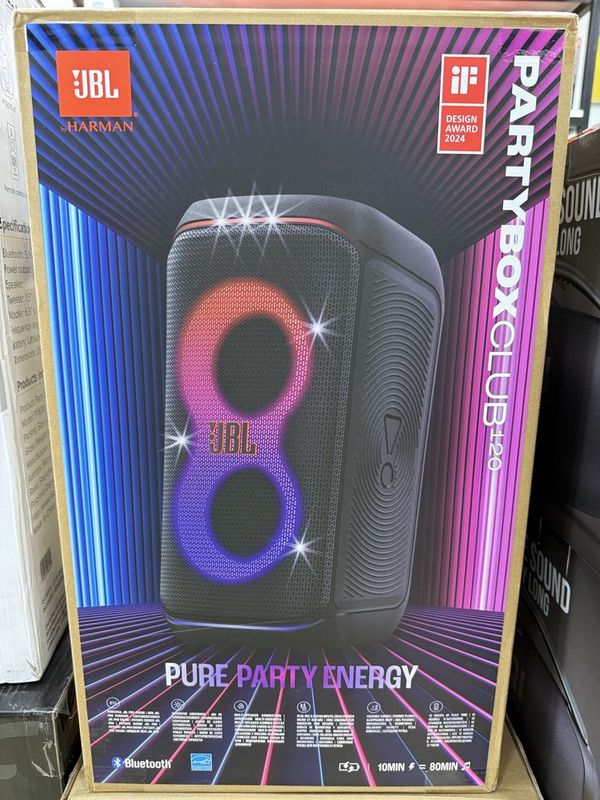 JBL PartyBox Club 120 аккумуляторная акустика JBL PartyBox Club 120 аккумуляторная акустика
