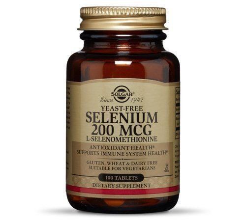 Solgar Selenium 100tab Yeast Free L-селенометионин без дрожжей Solgar Selenium 100tab Yeast Free L-селенометионин без дрожжей
