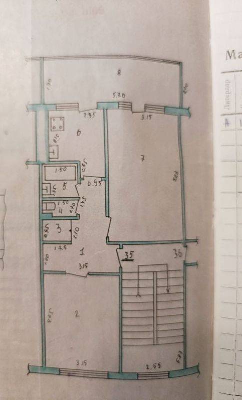 Срочно продам 2ком ком квартиру .Каракамыш.Центр