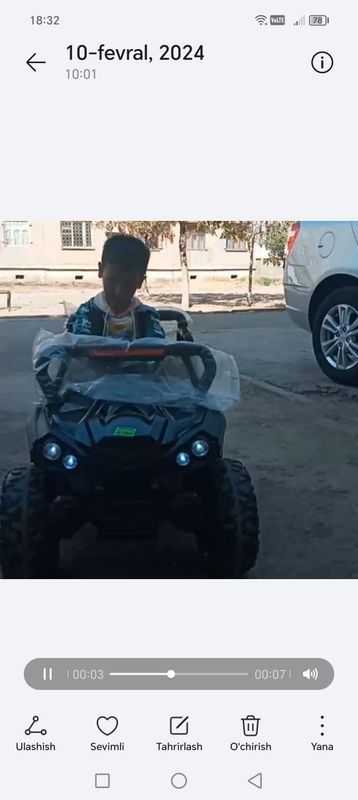 Bolalar avtomobili Bolalar avtomobili
