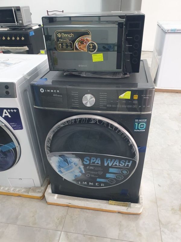 Продаётся новая стиральная машина immer 10 кг inverter паровая стирка Продаётся новая стиральная машина immer 10 кг inverter паровая стирка