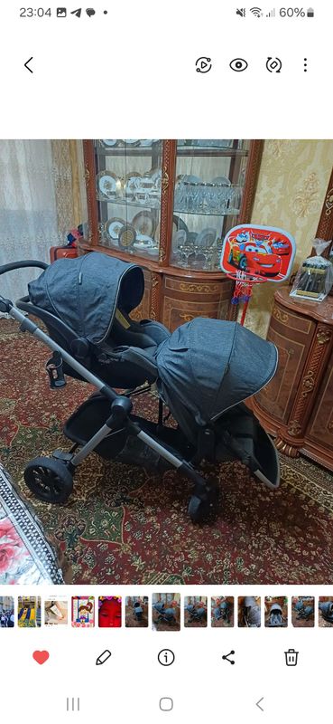 Коляска для двойни Evenflo Pivot Xpand Коляска для двойни Evenflo Pivot Xpand