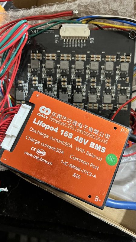 Смарт бмс для lifopo4 / 16S /48V smart bms Смарт бмс для lifopo4 / 16S /48V smart bms