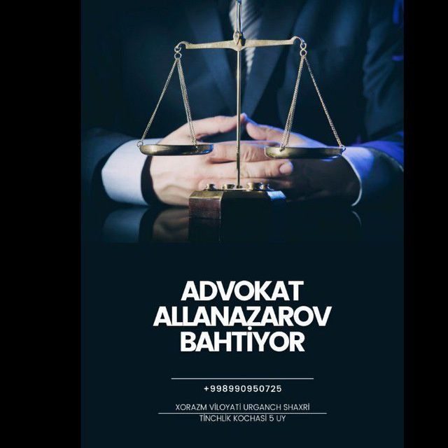 Адвокатлик хизматлари
