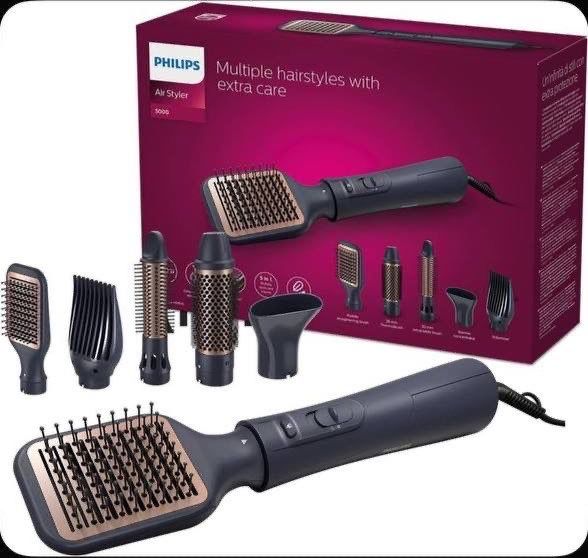 Philips Набор для укладки волос, фен с насадками Philips Набор для укладки волос, фен с насадками