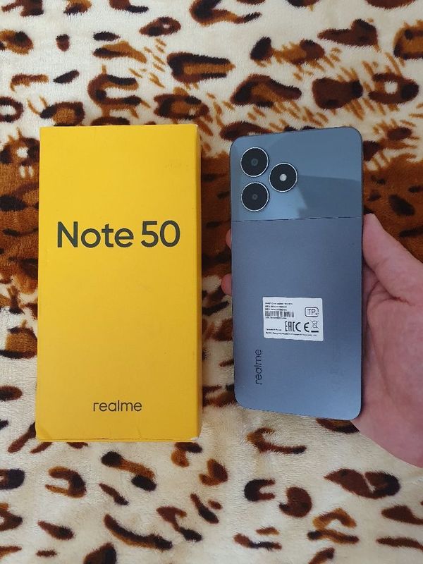 Srochna Sotiladi Realme Note 50 7/64Gb Orginal Karopka dakument Bor Srochna Sotiladi Realme Note 50 7/64Gb Orginal Karopka dakument Bor