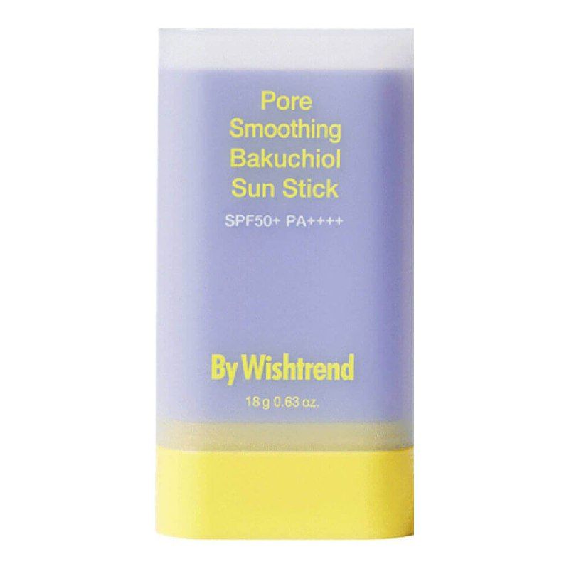 Солнцезащитный стик с бакучиолом By Wishtrend Pore Smoothing Bakuchiol Sun Stick SPF50+ PA++++ Солнцезащитный стик с бакучиолом By Wishtrend Pore Smoothing Bakuchiol Sun Stick SPF50+ PA++++