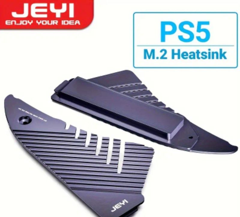 JEYI PS5 Eagle II M.2 SSD- Высокоэффективный Алюминиевый Радиатор