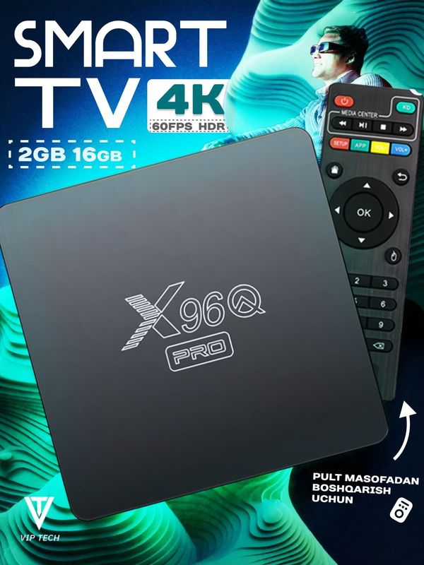 Tv box smart tv pristavka X96Q Pro тв приставка Tv box smart tv pristavka X96Q Pro тв приставка