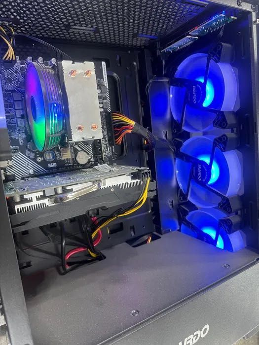 Игровой комп Кейс RGB/650W/h610/i5 12400f/16gb d4/1tb ssd/RX580 8GB Игровой комп Кейс RGB/650W/h610/i5 12400f/16gb d4/1tb ssd/RX580 8GB