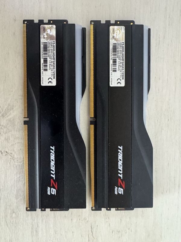 8000MHz G.Skill Trident Z5 RGB 2X24GB 8000MHz
