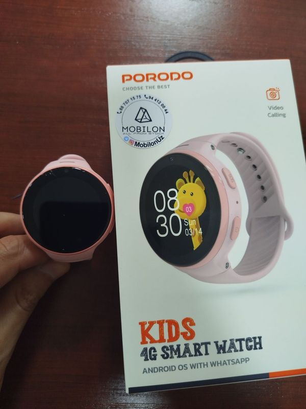 Смарт часы PORODO Kids Smart Watch 4G Смарт часы PORODO Kids Smart Watch 4G