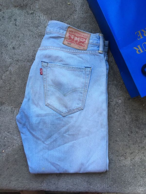 Levis 501 orginal 100 foiz paxta brend USA