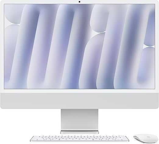 Apple iMac 24" Retina 4,5K M4 10-CPU + 10-GPU RAM 16GB 512GB SILVER