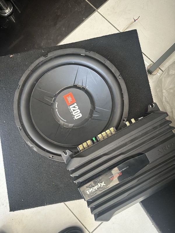 Jbl 1200 w soniy 500w sambufer yashik i uslitl kamplekt xolasela atdel