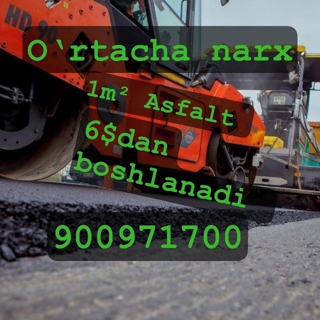 Asfalt Aspalt xizmatlari Asfalt Aspalt xizmatlari
