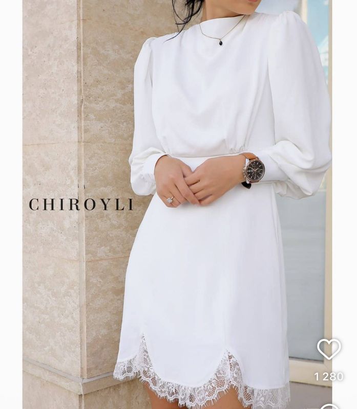 Белое платье от Chiroyli Белое платье от Chiroyli