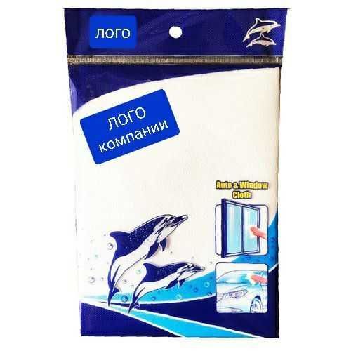 тряпка из микрофибры 140 гр.м2 (DELFIN) с вашим логотипом тряпка из микрофибры 140 гр.м2 (DELFIN) с вашим логотипом