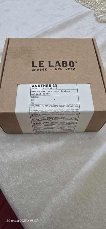 LE LABO ANOTHER 13, оригинал LE LABO ANOTHER 13, оригинал