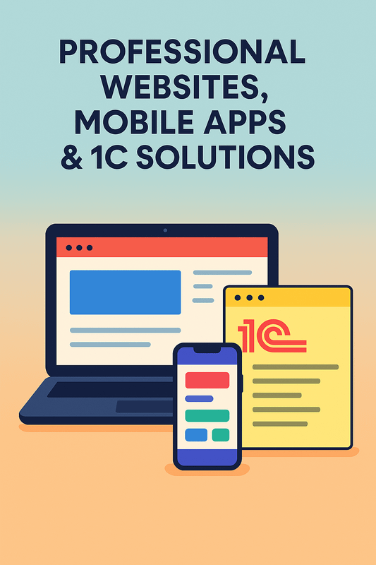 Web Sayt, Mobil Ilova Tayyorlash