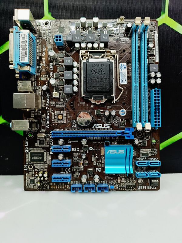 Asus H61 + 2 GB DDR3 + HHD 160 GB Asus H61 + 2 GB DDR3 + HHD 160 GB