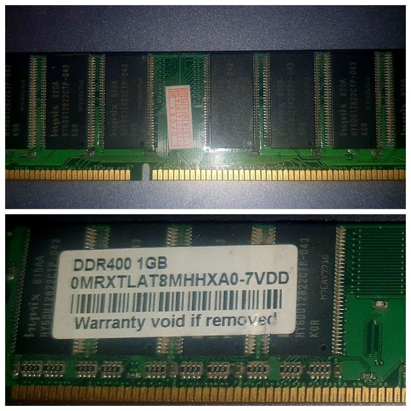 Ddr400 1GB Warranty void