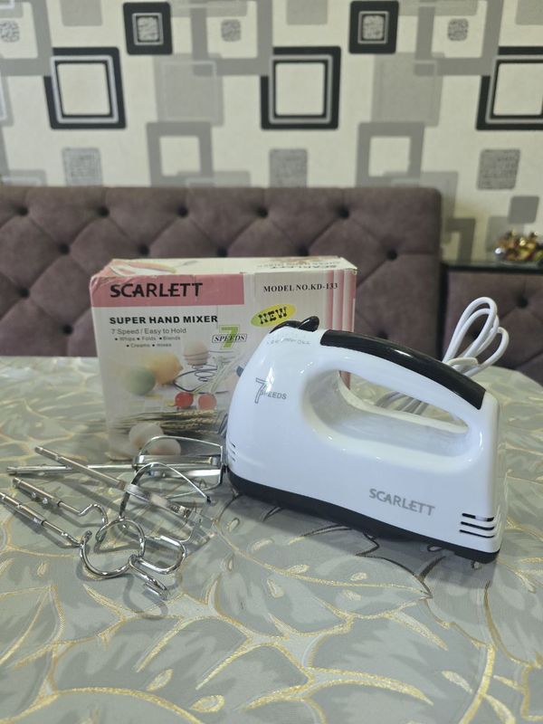 Scarlett mikser holati yangi