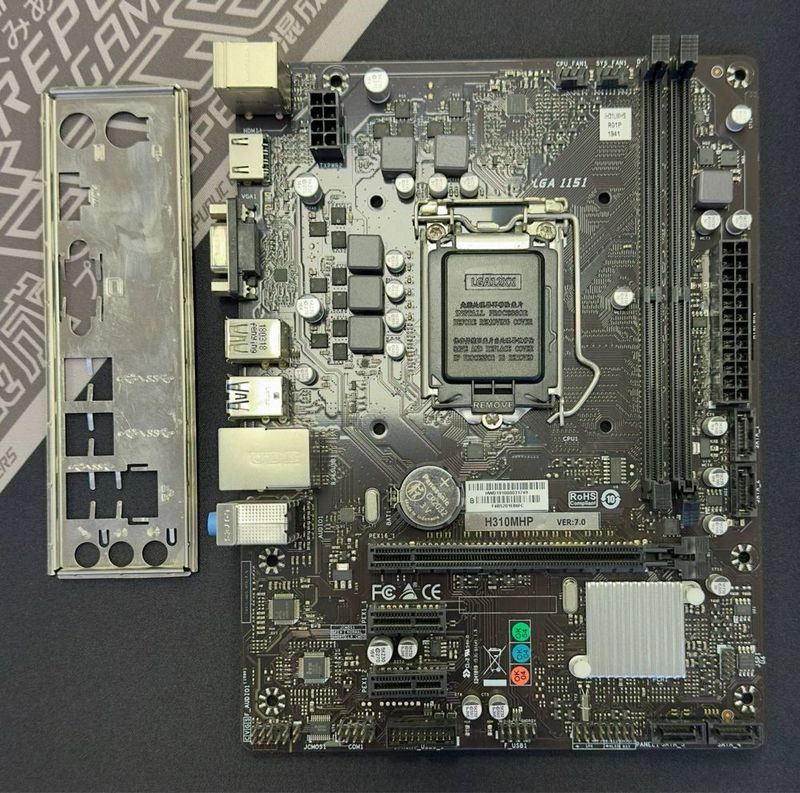 Мат. плата Biostar H310MHP Мат. плата Biostar H310MHP