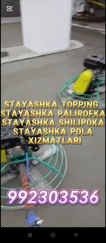 Stayashka topping Stayashka shilipoka Stayashka pola xizmatlari 95 Stayashka topping Stayashka shilipoka Stayashka pola xizmatlari 95