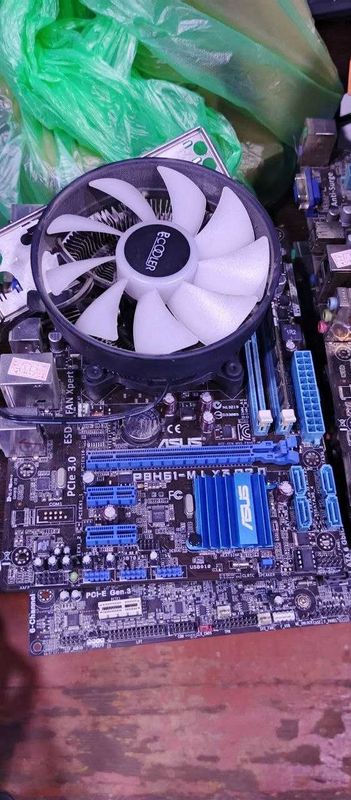 6 штук Asus H61 i5-3470 8gb ozu ddr3