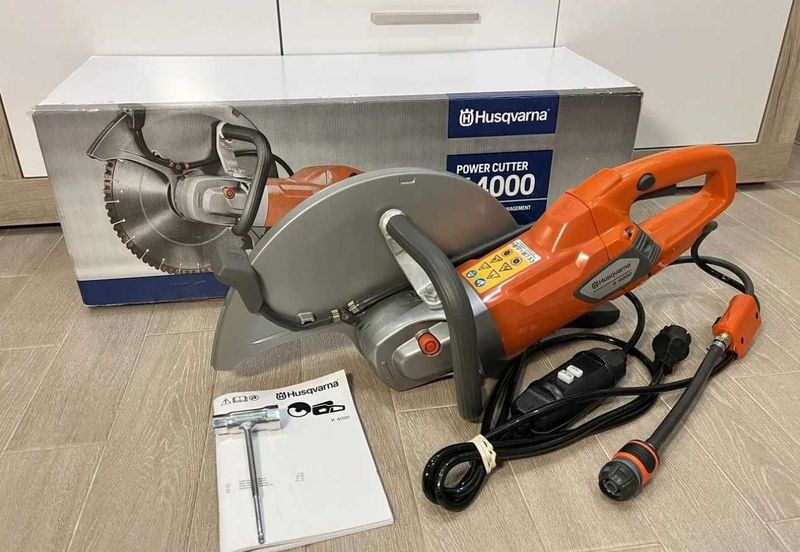 Новый электрорезчик Husqvarna K4000 WET